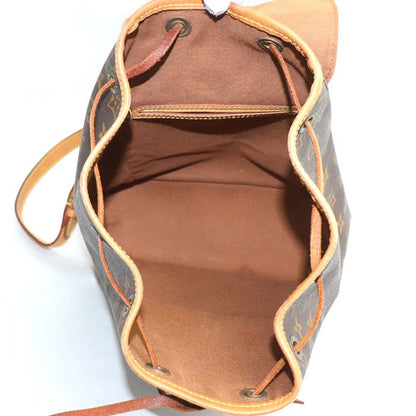 Louis Vuitton Montsourismm Backpack Daypack Monogram Brown M51136 Sp1917 Ladies