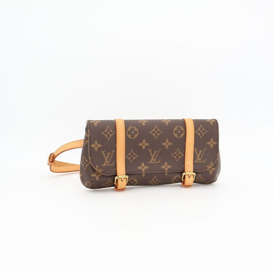 Louis Vuitton Pochette Marel M51159 Waist Pouch Waist Bag Body Bag Monogram