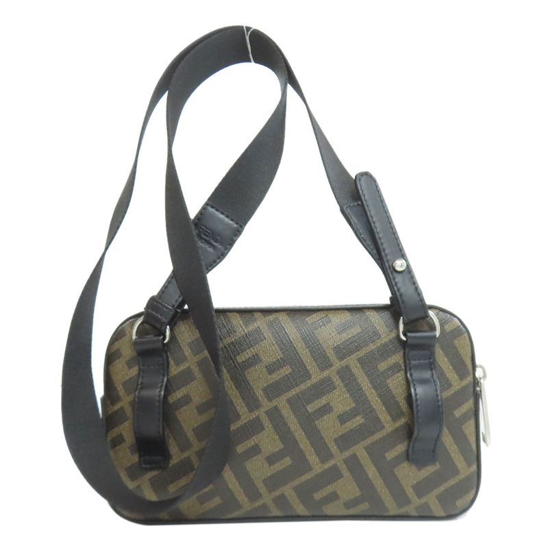 Fendi Camera Bag Diagonal Shoulder Bag PVC Calf Women
