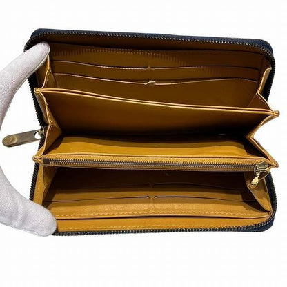 Louis Vuitton Monogram Denim Zippy Wallet M95341 Round Zipper Long Wallet Unisex