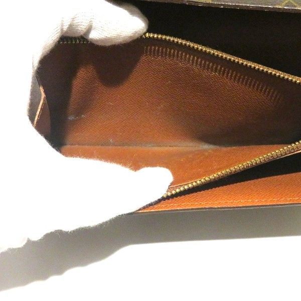 Louis Vuitton Monogram Pochette Porte Monet Cles Di M61725 Long Wallet Bifold