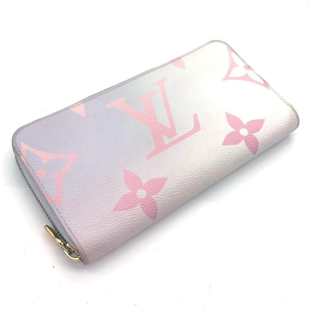 Louis Vuitton Monogram Giant Spring In The City Zippy Wallet Sunrise Pastel Pink