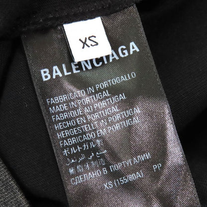 Balenciaga 2022 612964 100% Cotton USED Finish Crew Neck Short Sleeve T-shirt