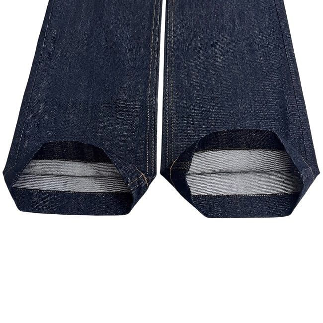 Gucci Denim Pants Navy Blue 338501 Excellent Condition 40 Denim Preowned