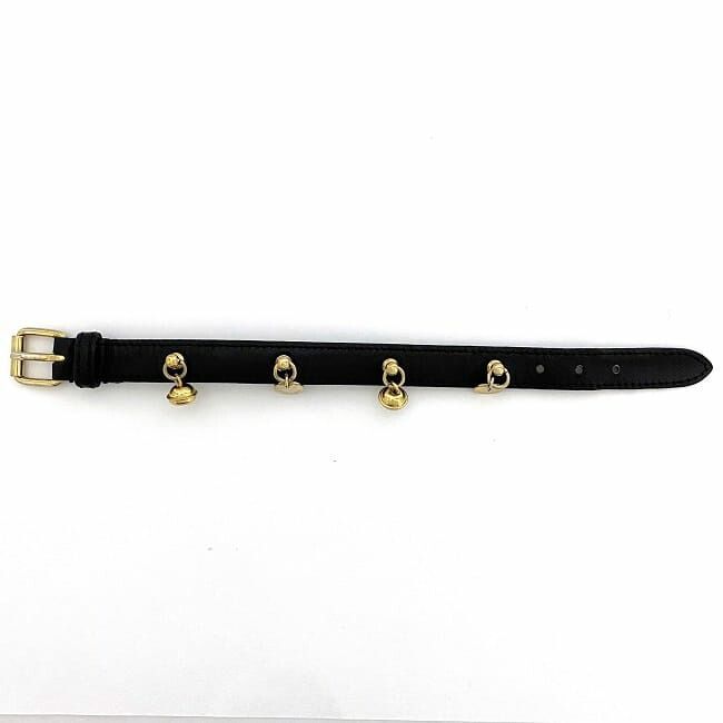 Prada Bracelet Black Excellent Condition Rare Leather GP Preowned Prada