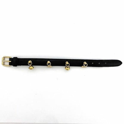 Prada Bracelet Black Excellent Condition Rare Leather GP Preowned Prada