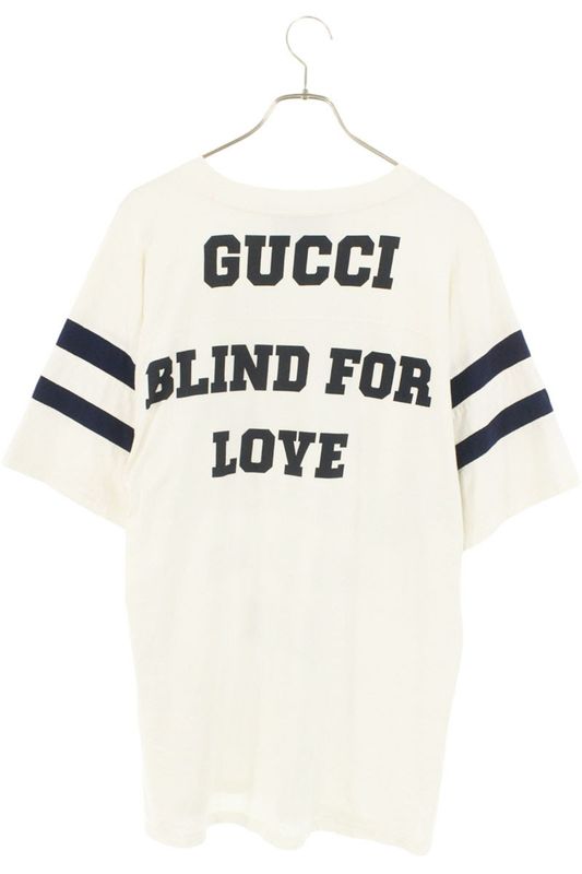 Gucci 655459 Xjdoy Number Rings Logo T-shirt Men's S