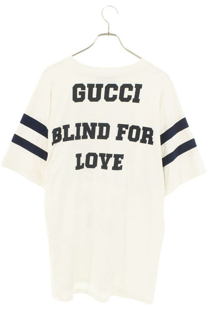 Gucci 655459 Xjdoy Number Rings Logo T-shirt Men's S