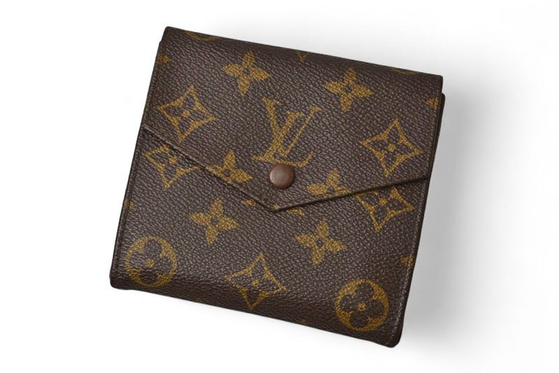 Louis Vuitton Wallet Louis Vuitton Monogram Fold Wallet No.190 Vintage Antique