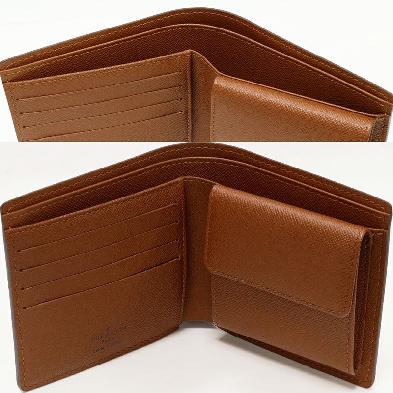 Louis Vuitton Monogram Portefeuille Marco Wallet With Coin Purse M61675
