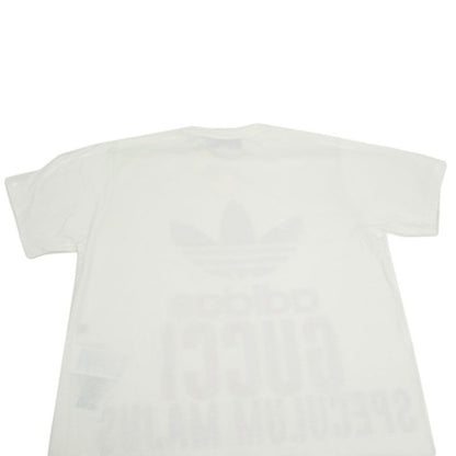 Gucci X Adidas Short Sleeve T-shirt S Size 717422 White Red White Red