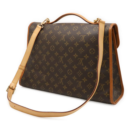 Louis Vuitton Monogram Beverly 41 Shoulder Bag 2WAY Handbag Business Bag