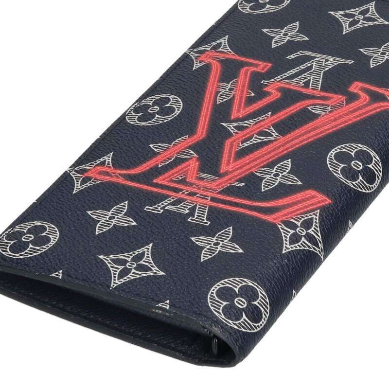 Louis Vuitton M62893 Monogram Ink Upside Down Bifold Wallet For Men