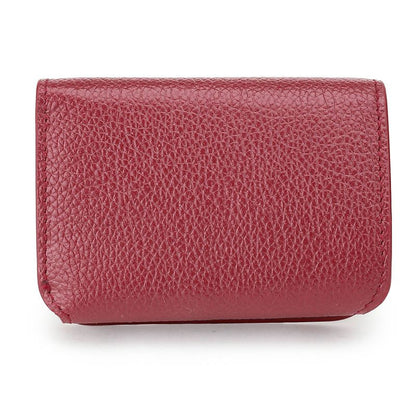 Balenciaga Trifold Wallet Cache In Burgundy