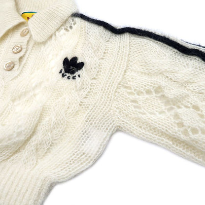 Gucci Adidas Collaboration Mohair Knit S Off-white 717297 Inner