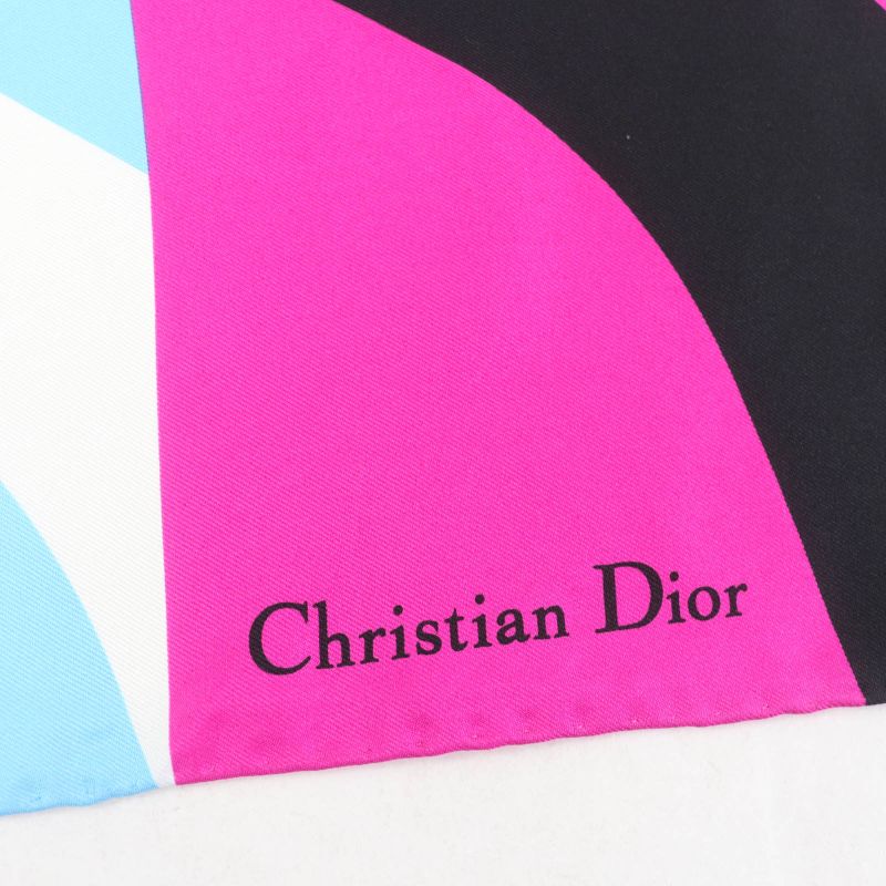 Christian DIOR 22SS 22anp090i610 D-jungle Pop 100% Silk Animal Scarf Multicolor