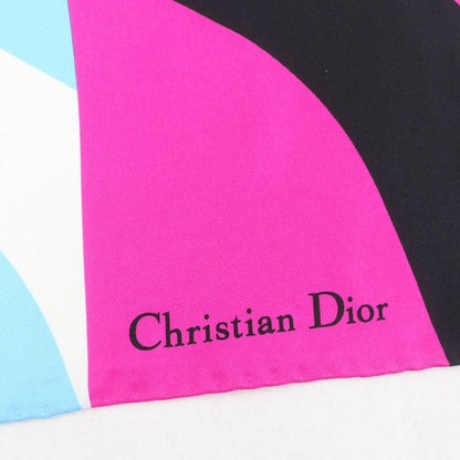 Christian DIOR 22SS 22anp090i610 D-jungle Pop 100% Silk Animal Scarf Multicolor