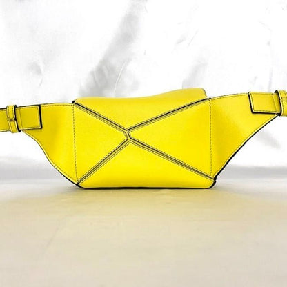 Loewe Body Bag Bum Bag Mini Yellow Puzzle