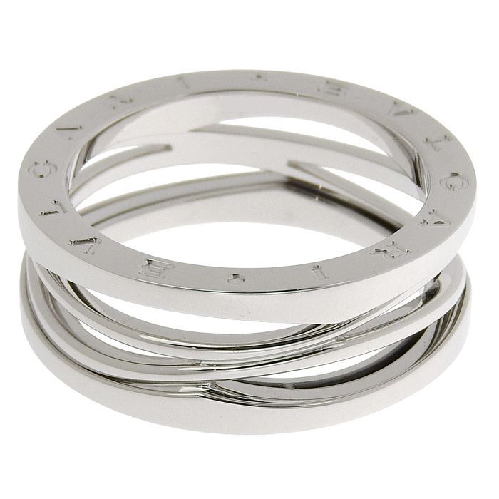 Bvlgari Bulgari B-zero1 Legend Ring 18K White Gold 750 White Gold #65 Equivalent