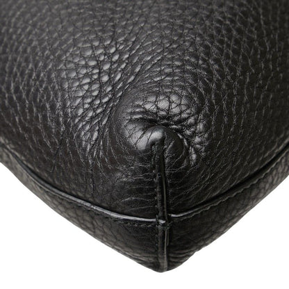 Gucci Interlocking G Crossbody Shoulder Bag 322059 Black Leather Women's Gucci