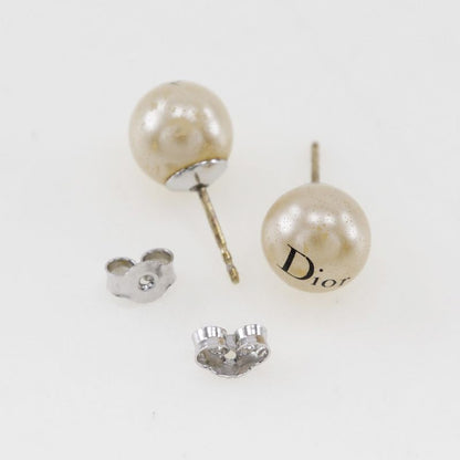[dior] Christian Dior Pearl And Metal Women's 3.0g Earrings