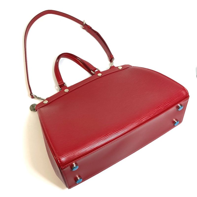 Louis Vuitton Handbag Blair MM M4030e Epi Leather Carmine Red