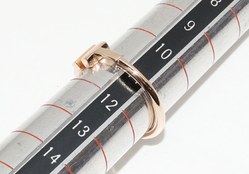 Tiffany & Co Rings 18K Pink Gold T-wire Ring