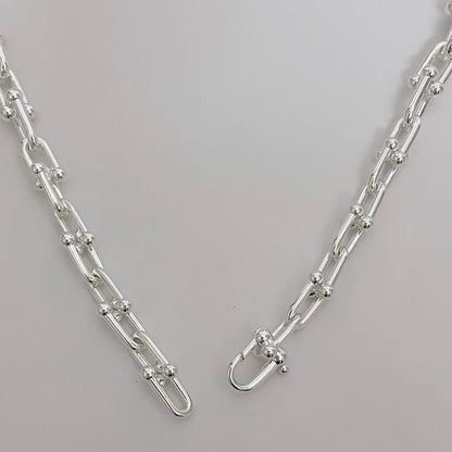Tiffany & Co Necklace Hardware Graduated Link Necklace