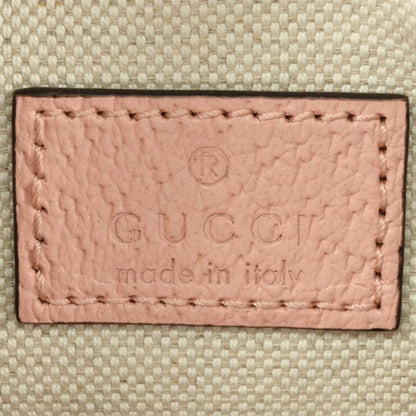 Gucci Ophidia Super Mini Handbag GG Supreme Canvas 781490 Pink Shoulder Bag