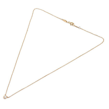 Tiffany & Co Peretti By-the-yard Necklace 18K Pink Gold Diamond