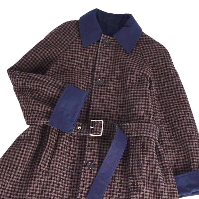 Loewe Coat Long Reversible With Belt Wool