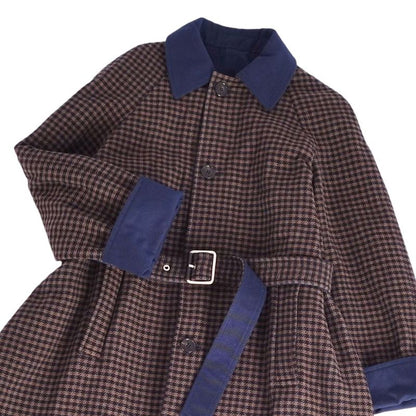 Loewe Coat Long Reversible With Belt Wool