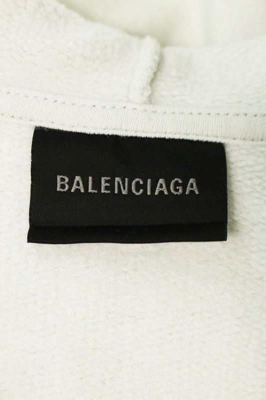 Balenciaga 25SS 826162 Tsvf8 Security Tape LOGO Parka Men's 1