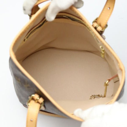 Louis Vuitton M42238 Monogram Tote Bag Bucket PM Handbag Louis Vuitton Brown