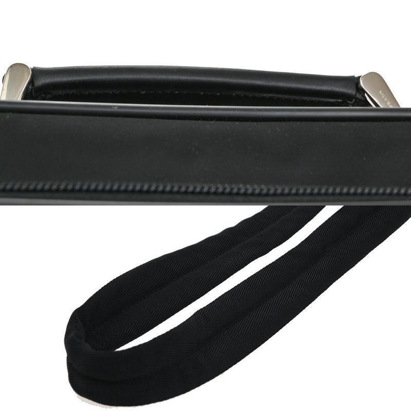 Prada Business Bag Shoulder Handbag Tessuto 2WAY Black 83ka991