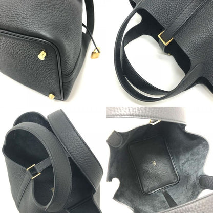 Hermes Handbag Picotin Lock PM Picotin PM Taurillon Cles Mance Gold Hardware