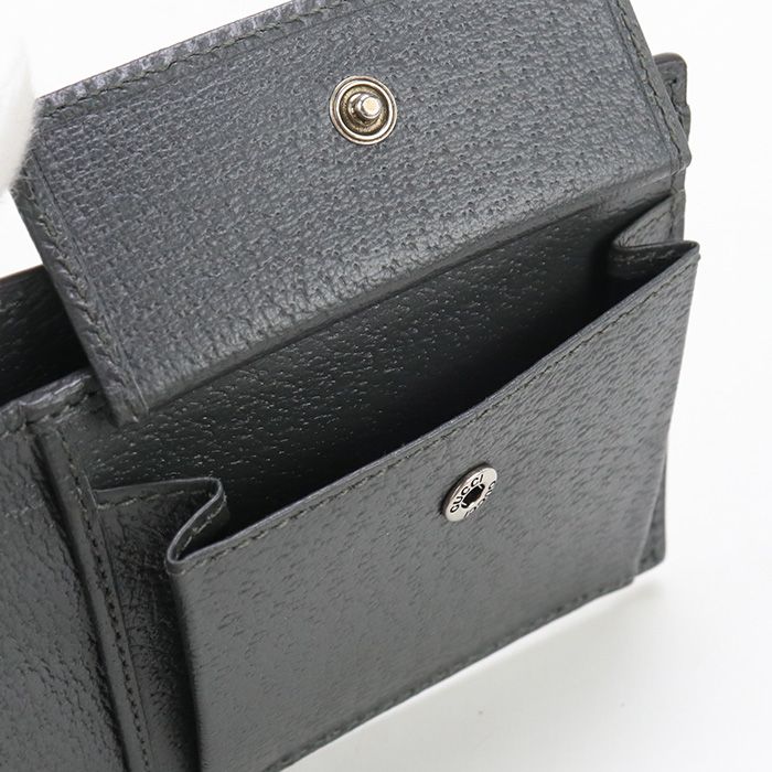 Gucci GG Coin Wallet Ophidia 597609 Uulbn 1244 Bifold Wallet GG Supreme Men's
