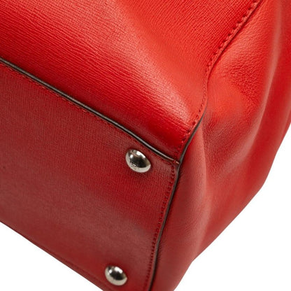 Fendi Toujours Handbag Shoulder Bag 2WAY 8bh250 Red Leather Women Fendi