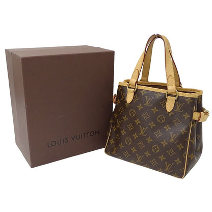 Louis Vuitton Bag Monogram Women's Branded Tote Handbag Batignolles M51156