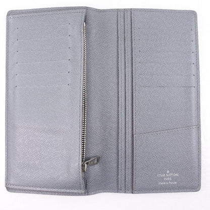 Louis Vuitton Portefeuille Brazza M32653 Taiga Glacier Sp2141 Unisex Long Wallet