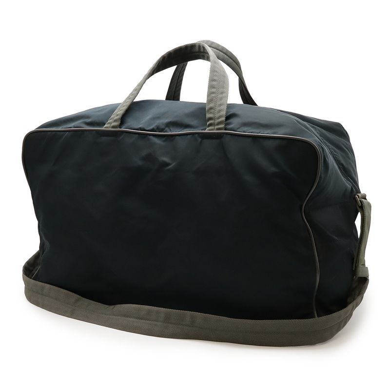 Prada Plat Dasport Boston Bag Travel Bag Travel Cabasn 2WAY Shoulder Bag Nylon