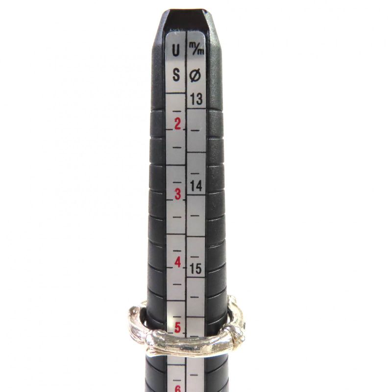 Tiffany & Co Sv925 Bamboo RING Bamboo Ring Accessory Silver Size Approx 10