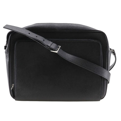 Prada Messenger Bag Saffiano NERO Black Men's Shoulder Bag