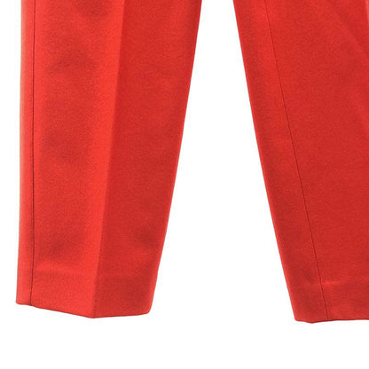 Celine - Phoebe Merino Wool Wide Pants - 40 - Red - Women's