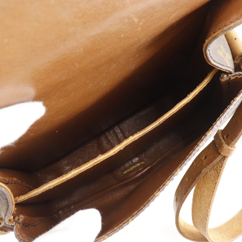 Louis Vuitton Cartesiere 22 Vintage M51253 Monogram Canvas Brown Ladies