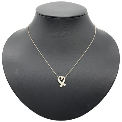 Tiffany & Co Tiffany & Co Loving Heart Necklace Sv925 30g Silver Elsa Peretti