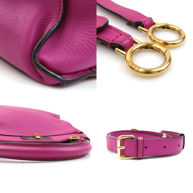 Fendi Shoulder Bag Handbag Peekaboo 8bn290-3zm