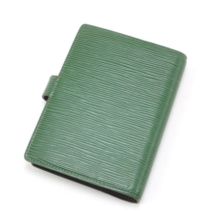 Louis Vuitton Notebook Cover Agenda PM Sticky Inside Pocket R20054 Green