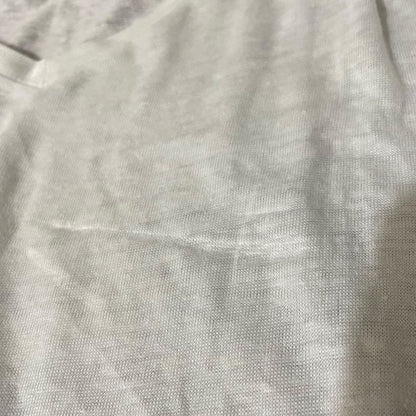 Gucci Michele Period Short Sleeve V-Neck T-Shirt Cut and Sewn Size S White