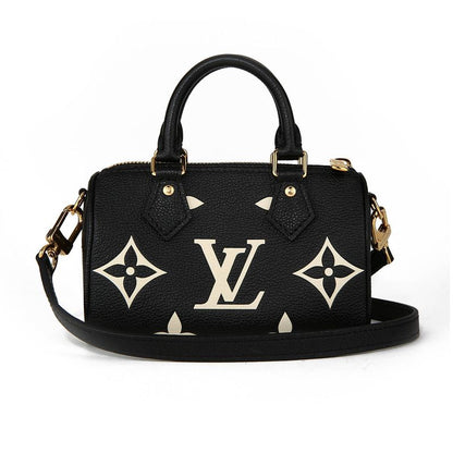 Louis Vuitton Shoulder Bag Nano Speedy Noir Black